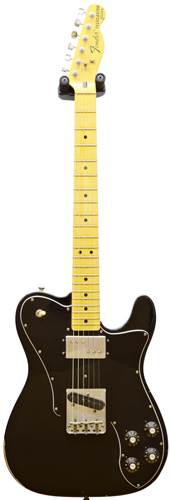 Fender Custom Shop 72 Tele Custom Black MN Relic
