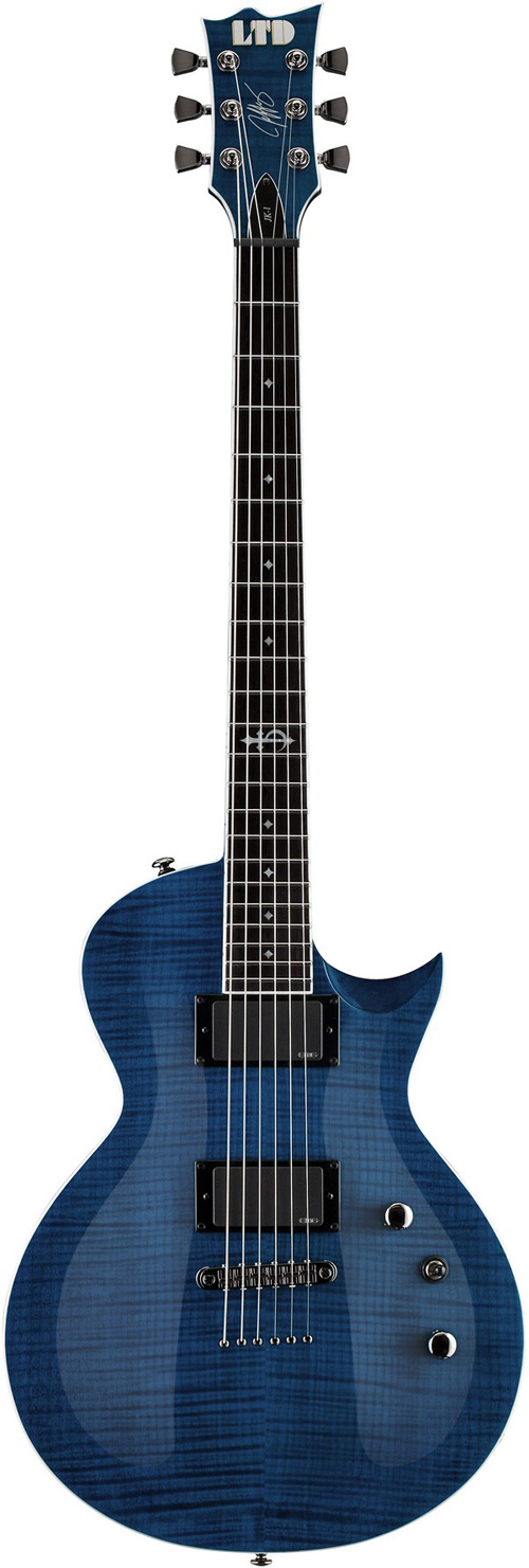 ESP JK-1 Jeff Kendrick Dark See Thru Blue (End of Line Sale)
