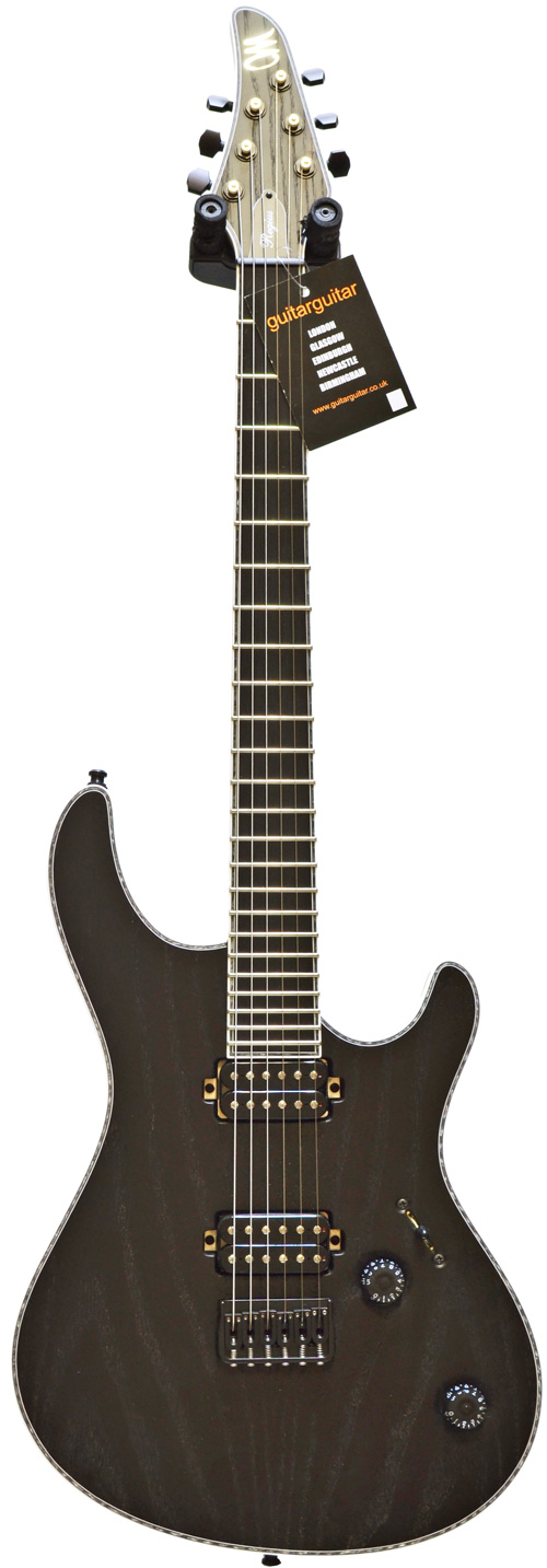 Mayones Regius 6 Gothic Monolith Black Bare Knuckle Juggernaut Pickups