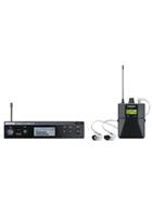 Shure P3TRA215CL PSM300 IEM System With Metal Receiver SE215 Earphones
