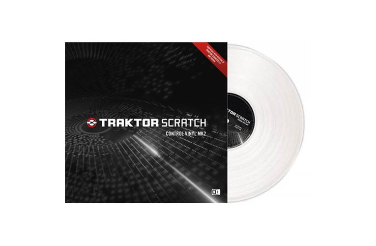 Native Instruments Traktor Scratch Control Vinyl MK2 White