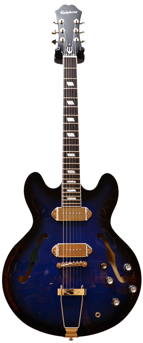 Epiphone Gary Clark Jr Blak and Blu Casino Discontinued 
