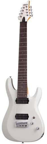 Schecter C-8 Deluxe Satin White