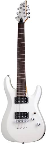 Schecter C-7 Deluxe Satin White