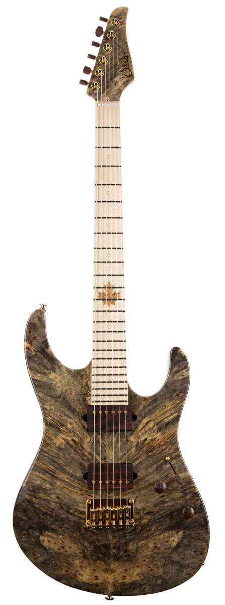 Suhr 2015 Collection Buckeye Burl Modern Set Neck #27183