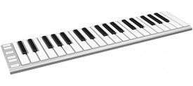 CME Xkey 37 USB/MIDI Keyboard Silver | guitarguitar