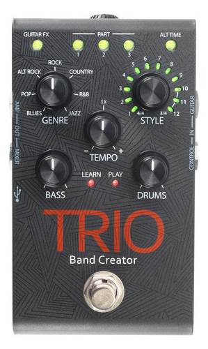 Digitech Trio Band and Backing Track Creator Pedal