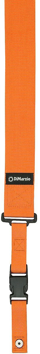 DiMarzio DD2200OR ClipLock Strap Nylon Neon Orange