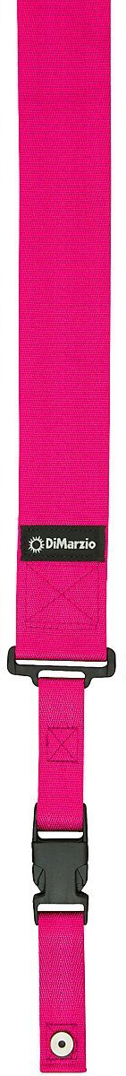 DiMarzio DD2200PK ClipLock Strap Nylon Neon Pink