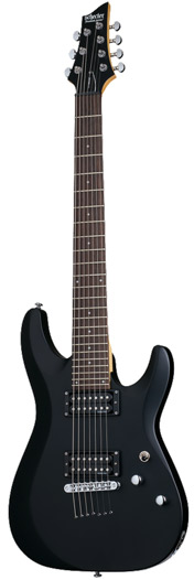 schecter diamond series 7 string