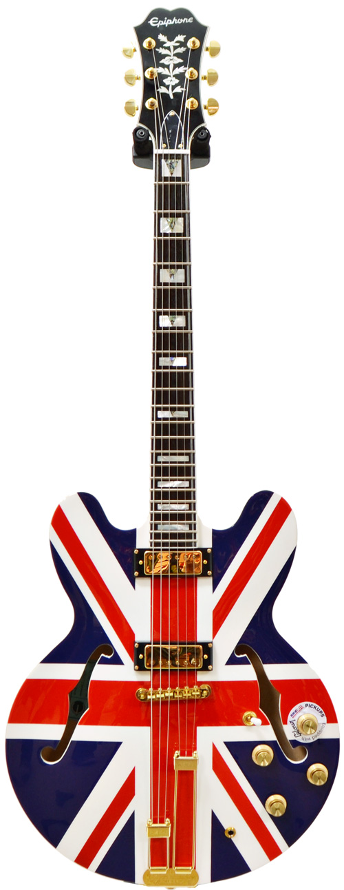 Epiphone Ltd Ed. Union Jack Sheraton Outfit (B-Stock)