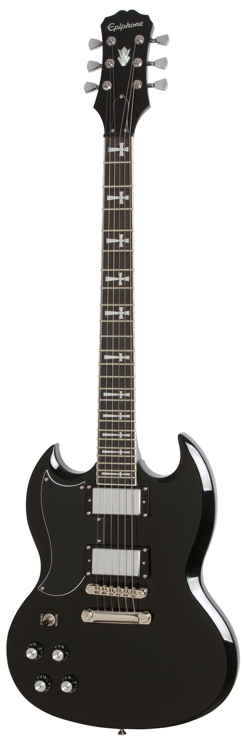 Epiphone Limited Edition Tony Iommi Signature SG Custom Ebony Left Handed