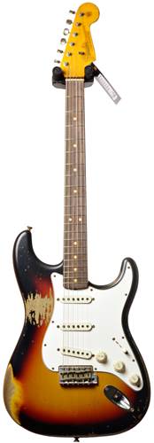 Fender Custom Shop L Series 1964 Strat Super Heavy Relic Sunburst RW #L10636