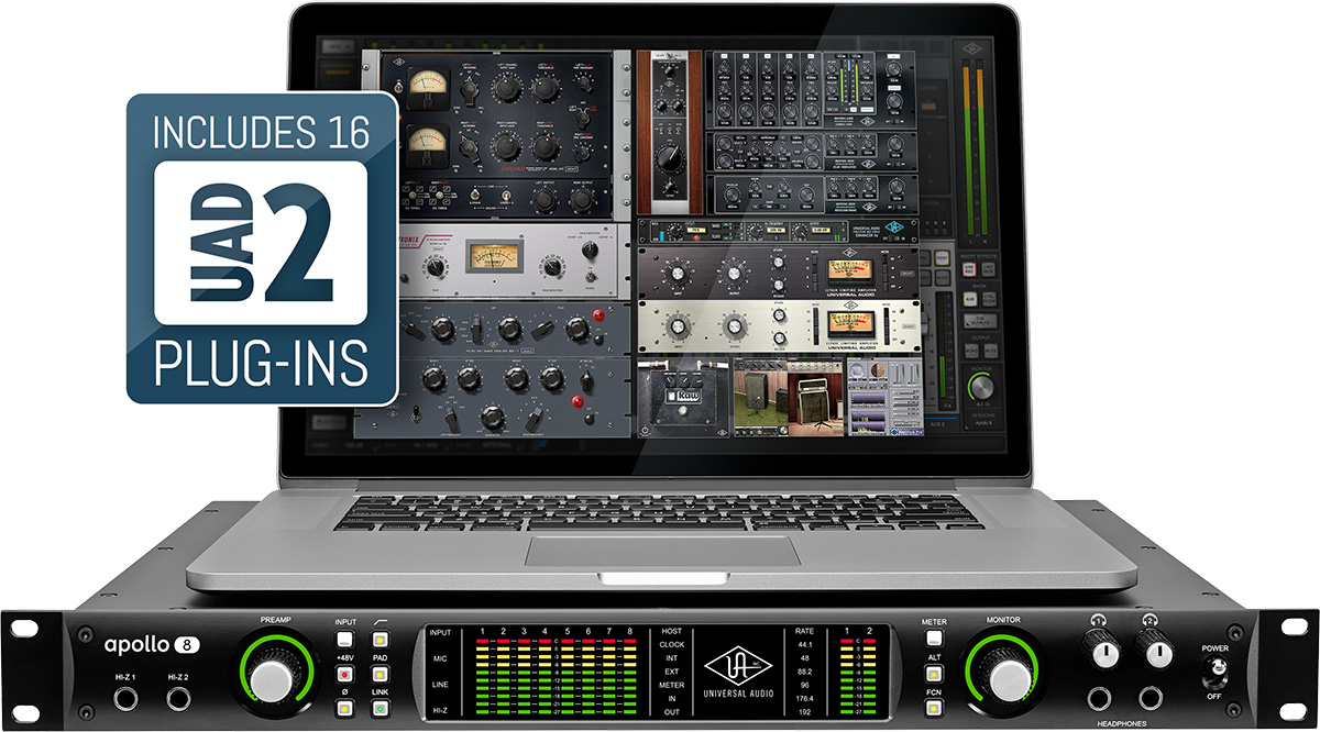 Universal Audio Apollo 8 Quad Thunderbolt 2 Audio Interface 