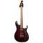 Music Man Petrucci 6 Pearl Red Burst w/Inlay Front View
