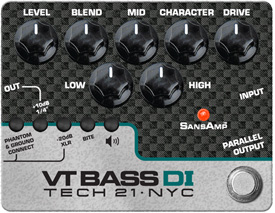 Tech 21 SansAmp Character Series - VT Bass DI | guitarguitar