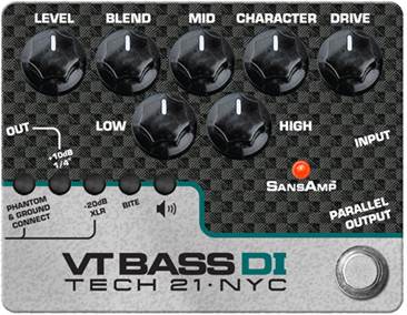 Tech 21 SansAmp Character Series - VT Bass DI