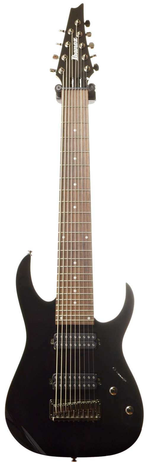 Ibanez RG9 Black【海外限定生産モデル】 Ibanez RG 9 String Electric Guitar - Black | Long & McQuade