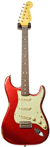 Fender Custom Shop 1963 Relic Strat Candy Apple Red #R81340