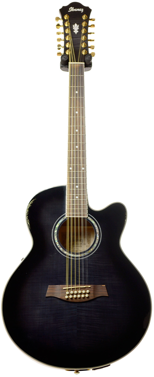 Ibanez AEL2012E-TKS 12 String Trans Black Sunburst (ex  demo)