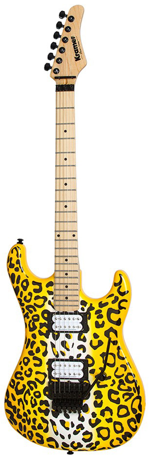 Kramer  Ltd. Satchel Pacer Vintage Yellow Leopard 