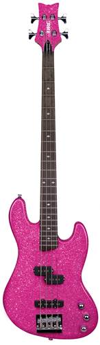 Daisy Rock Rebel Rockit Bass Atomic Pink