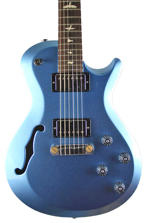 PRS S2 Singlecut Semi Hollow Ice Blue Fire Mist