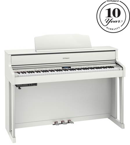 Roland HP-605WH White Digital Piano