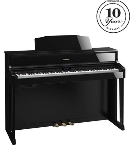 Roland HP-605PE Polished Ebony Digital Piano