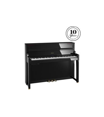 Roland LX-17PE Polished Ebony Digital Piano with Matching RPS-30 Stool