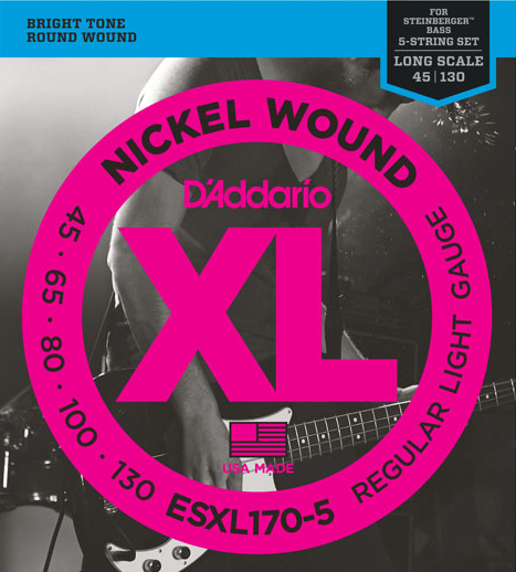 D'Addario ESXL170-5 Bass Strings