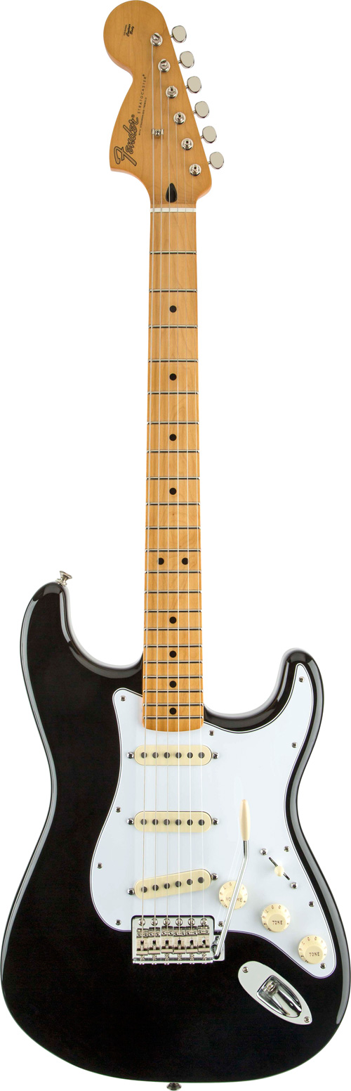 Fender Jimi Hendrix Strat MN Black | guitarguitar