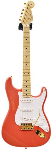 Fender Custom Shop 56 Strat NOS Fiesta Red Gold Hardware AA Birdseye