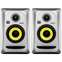 KrK Rokit RP4-G3 Silver Active Monitor (Pair) Front View