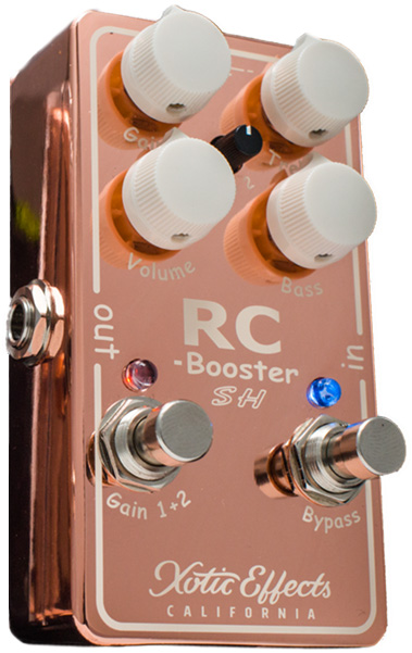 ギター Xotic Effects RC-Booster RCB-SH Copper Xotic RCB-SH Copper RC Booster | guitarguitar
