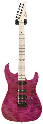 Suhr guitarguitar Select #38 Standard Magenta Pink Stain Flame Maple Top MN #28073