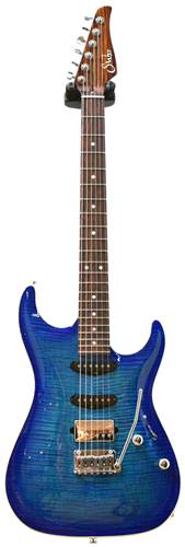 Suhr guitarguitar Select Carve Top Standard Aqua Blue Burst Flame Maple Korina Body Cocobolo Neck #29006