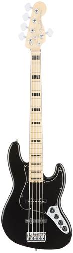 Fender American Elite Jazz Bass V MN Black