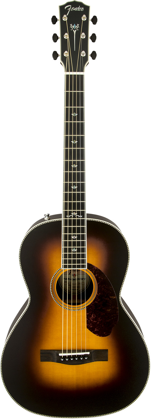 Fender Paramount PM-2 Deluxe Parlour Vintage Sunburst