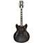 D'Angelico EX-DC SP GB Double Cutaway Grey Black Front View
