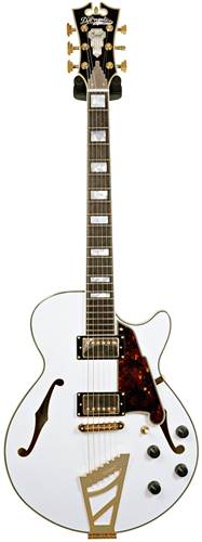 D'Angelico EX-SS WH Single Cutaway White