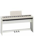 Roland FP-30 White with Stand and 3-Pedal Unit