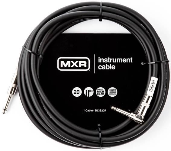 MXR 20ft Standard Right Angle Instrument Cable MXR 20ft Standard Right Angle Instrument Cable