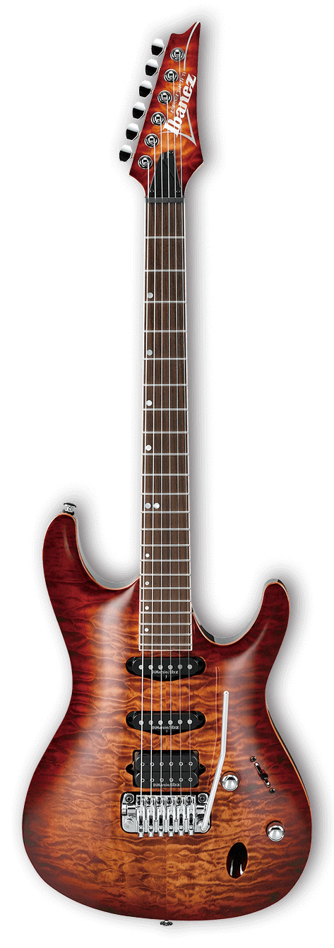 Ibanez SA960QM-BTB Brown Topaz Burst