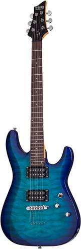 Schecter C-6 Plus Ocean Burst Blue