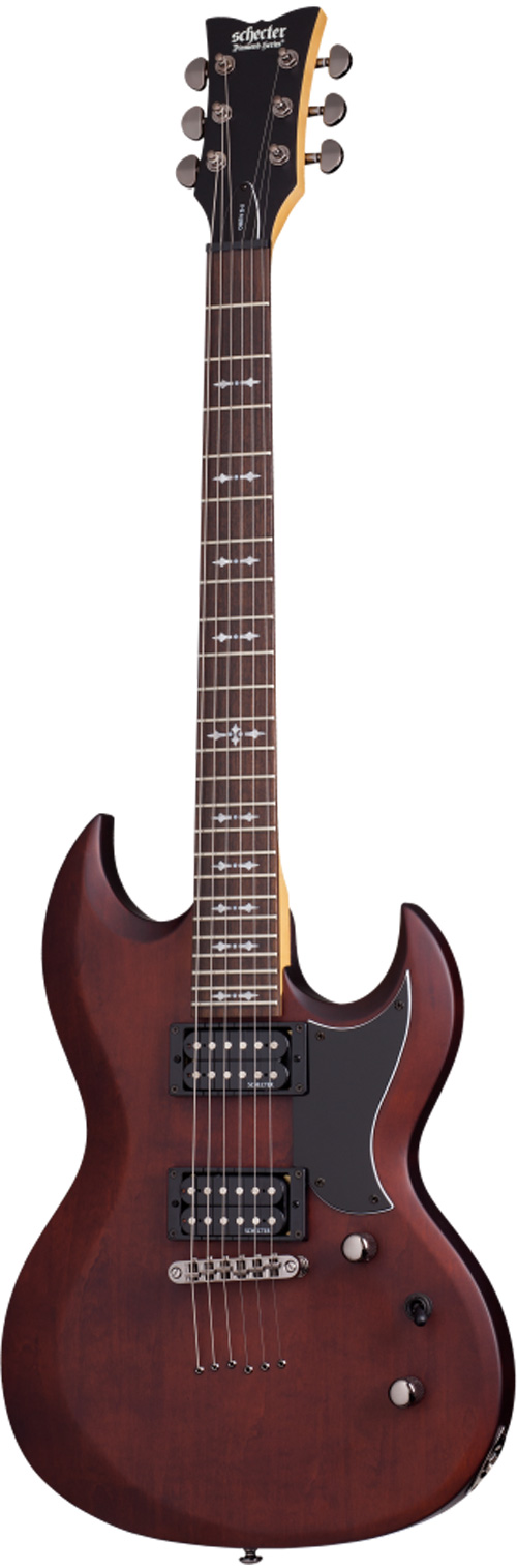 Schecter Omen S-II Walnut Satin