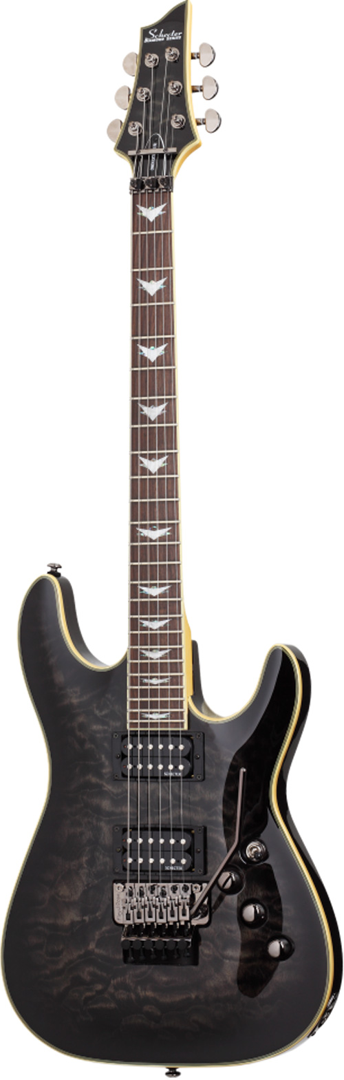 Schecter Omen Extreme-6 FR See-Thru Black | guitarguitar