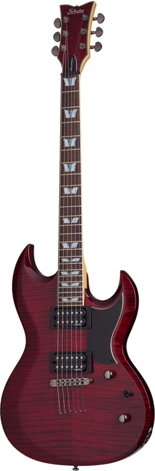 Schecter Omen Extreme S-II Black Cherry
