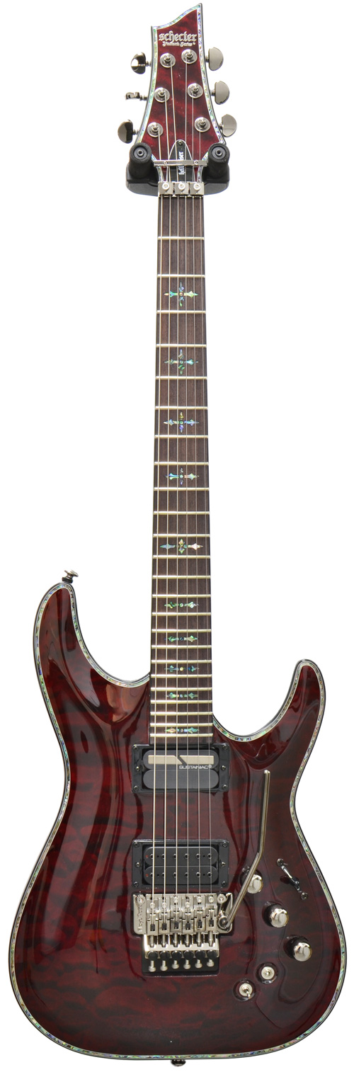Schecter Hellraiser C-1 P S FR Black Cherry