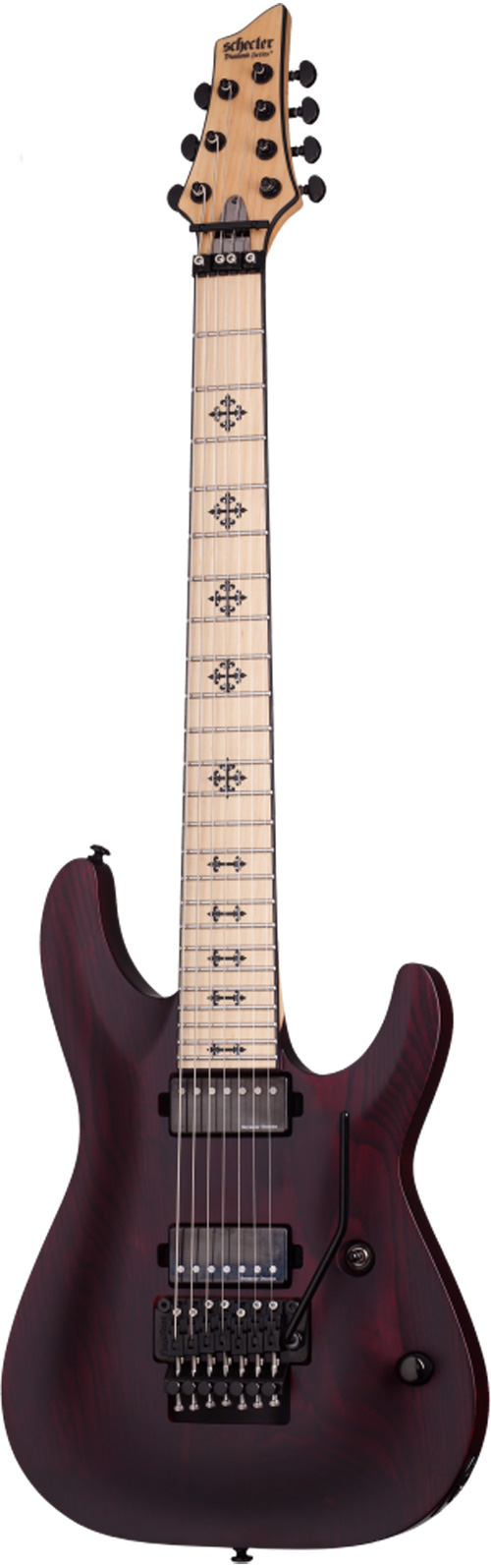 Schecter Jeff Loomis JL-7 FR 2016 Vampyre Red Satin